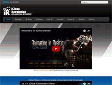 Tablet Screenshot of iclonerevolution.com